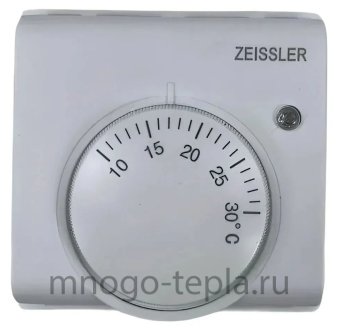 Терморегулятор для электрического теплого пола Zeissler M5.816 (16А, 220В), с выносным датчиком - №1
