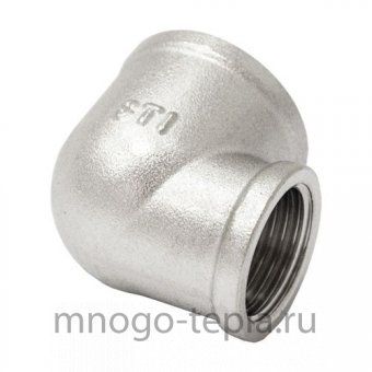 Угольник 1" x 1/2" ВР-ВР никелированный - №1