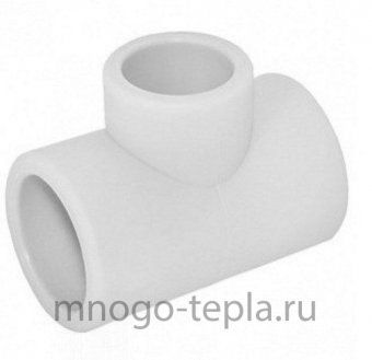 Тройник переходной 25-20-25 мм, полипропиленовый - №1