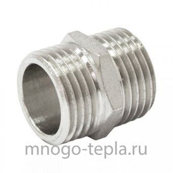 Ниппель 1½" никелированный - №1
