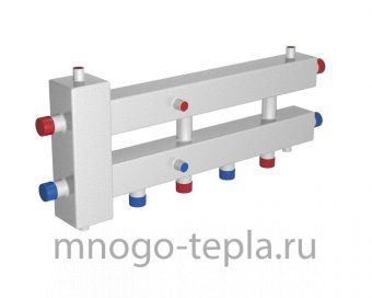 Коллекторный модуль с гидрострелкой RISPA ГРУ+КМГ 60-3ВН - №1