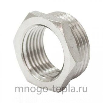 Футорка 2" x 1½" никелированная - №1