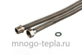 Сильфонная подводка для газа TiM 1/2 г/ш 250 см - №1