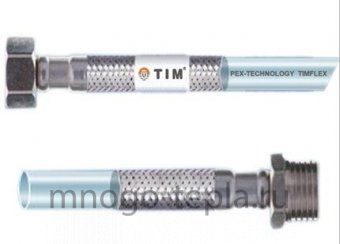 Гибкая подводка c PEX трубкой TiM 1/2 г/ш 200 см - №1