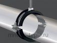 Сантехнический хомут для труб 1 1/4 (38-43 мм), с гайкой, шпилькой и дюбелем - №5