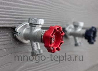 Незамерзающий кран для воды TIM W-HF0265, 1/2" штуцер, для стены 650 мм - №1