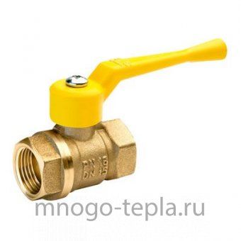 Кран шаровой газовый БАЗ 11б27п ГГ рычаг  32 (А10) - №1