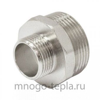 Ниппель переходной 1¼" х ¾" никелированный - №1
