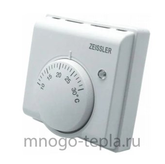 Терморегулятор для электрического теплого пола Zeissler M5.816 (16А, 220В), с выносным датчиком - №1