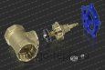 Вентиль запорный 1/2" TIM BL1802 с возможностью регулирования - №6