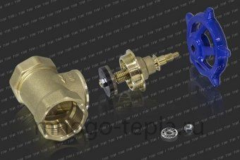 Вентиль запорный 1/2" TIM BL1802 с возможностью регулирования - №1